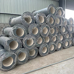 陶瓷环铠装耐磨管道